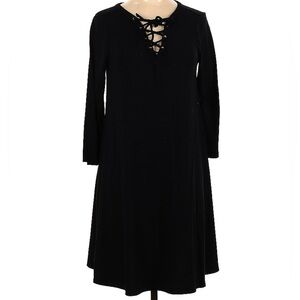 Old Navy Women’s Swing Dress with 3/4 Bell Sleeves New NWT Black Medium M